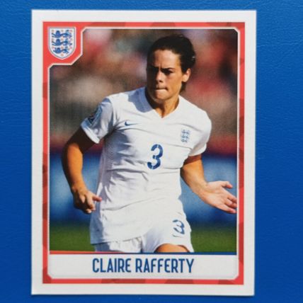 Panini ENGLAND 2016 Claire Rafferty Sticker #276