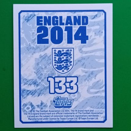 TOPPS England World Cup 2014 Sokratis Papastathopoulos Sticker #133