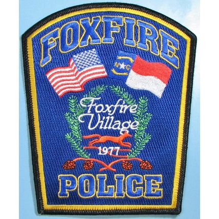 Foxfire Village, Jackson Springs, NC Police Dept. PP28.