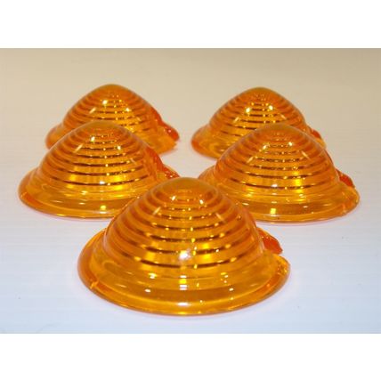 Vintage Amber Lenses Rat Rod Trailer 5 NORS