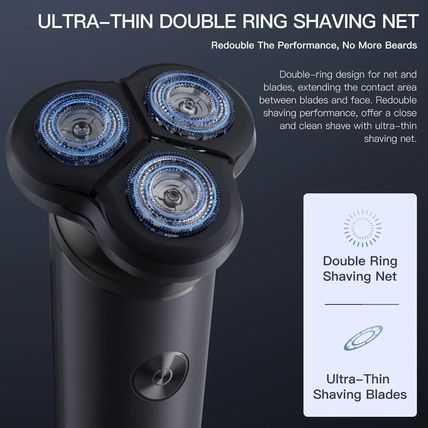 ENCHEN MENS ELECTRIC SHAVER BLACK STONE 7 Portable Beard Trimmer Rechargeable