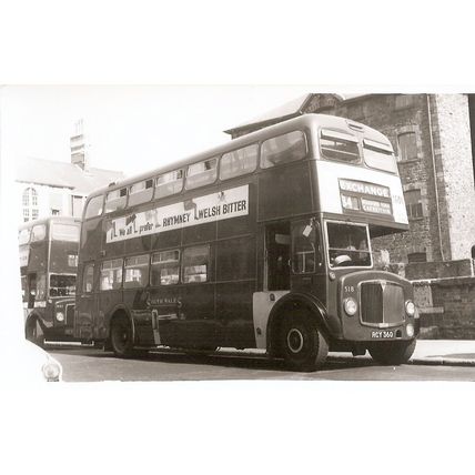 Black & White Photograph of South Wales Transport Co. Ltd. - RCY 360
