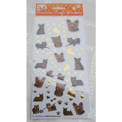 Dog breed craft stickers many breeds available 29 designs peel and stick