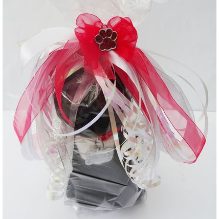 Akita 12" toy dog, just as it is, personalised, gift wrapped, 3 options