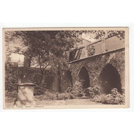 Hospital Tower Great Yarmouth Postcard Norfolk