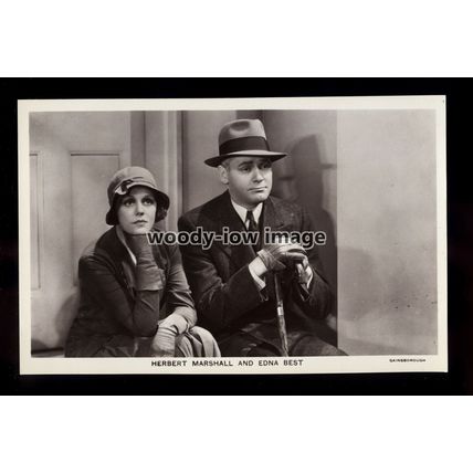 b6798 - Film Actress - Edna Best/H. Marshall - Film Partners. P72 - postcard