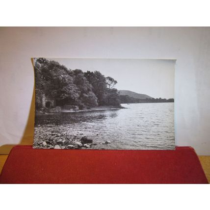 CONISTON WATER, CUMBRIA unused postcard 1950s =