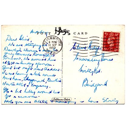 Teignmouth From Torquay Road - Postally Used - Teignmouth 14 September 1953