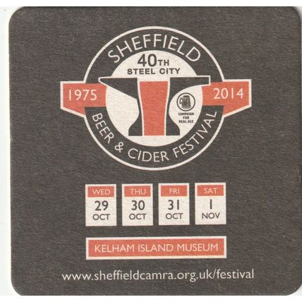 BEER MAT - FUGGLE BUNNY BREWHOUSE - MAD ABOUT HOPS - (Cat 001) - (2014)