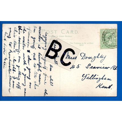 Postcard Ferry Lane Pembroke Dock Pembrokeshire Nr Neyland Burton Ferry