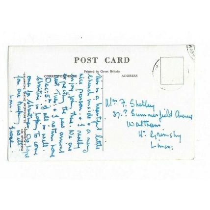 Farnsfield Church, Nottinghamshire, RP Postcard.