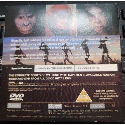 Walking With Cavemen DVD Promo Tescos Episode 1