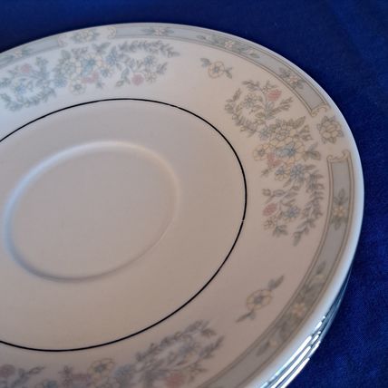 Vintage Lot 3 Fairfield VERSAILLES Fine China SAUCERS Bread Dessert Plates