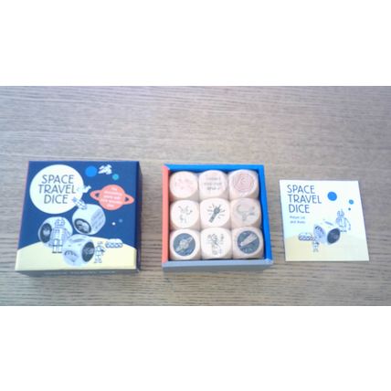 SPACE TRAVEL DICE (New & Sealed) 2014