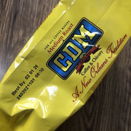 CDM Coffee & Chicory Medium Roast 13oz bag New Orleans Tradition BB 02/26