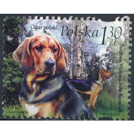 World Dog Show, Poznan: 1.30zl - Poland 2006 - FH - MiNr 4289