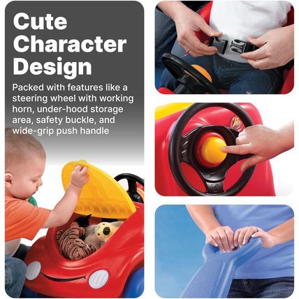 Step2 Push around Buggy Kids Push Car, Ride on Toy, Stroller Substitute, Include