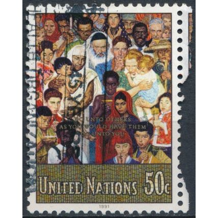United Nations: 50c - UN New York 1991 - FH - MiNr 620