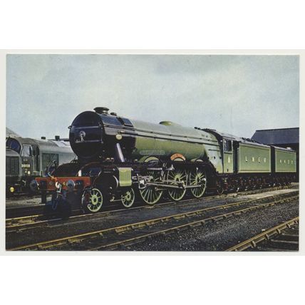 Flying Scotsman Gresley A3 Pacific No. 4472 late 20th C. Dixon T.6544 RPPC