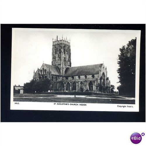 Yorkshire HEDON Church Postcard by Frith (HN.5)