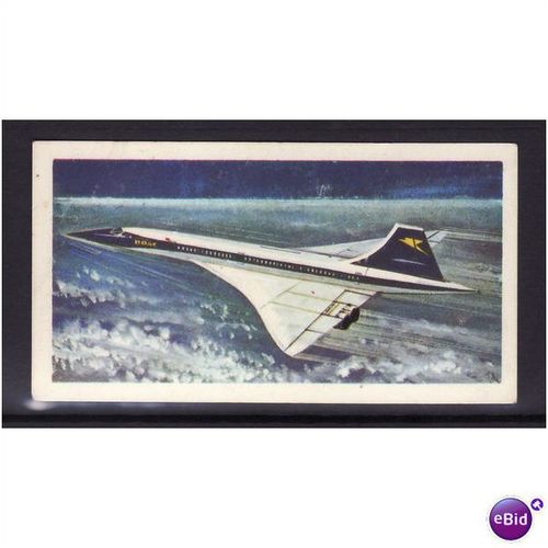 Brook Bond History of Aviation No 46 BAC / Aerospatiale Concorde Mint