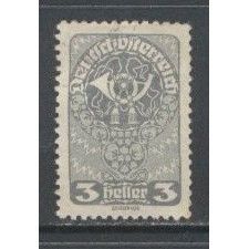 Austria.SG336 3h Posthorn (Grey).Fine Used.Dec14