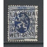 Belguim.SG496 50c The Belgian Lion (Blue).Fine Used.Dec14