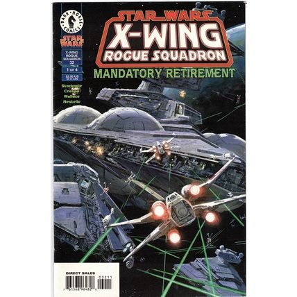 STAR WARS X-WING ROGUE SQUADRON ' MANDATORY RETIREMENT ' # 1 ( 1998)