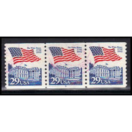 Used 2609 29c U.S. Flag Over White House Very Fine PNC 9/3 PA3247