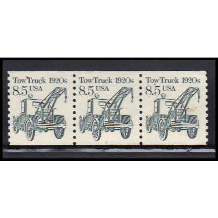 2129 8.5c Tow Truck Fine MNH Dry Gum PNC 1/3 PA2604