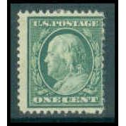 374 1c Benjamin Franklin Average MHR C3430