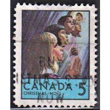 CANADA, 1969 5c Christmas, SG 644 (Scott #502), used