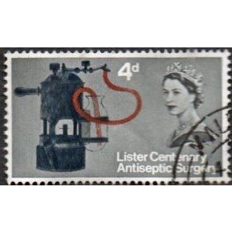 1965 Centenay of Joseph Lister. 4d. (Ord) Carbolic Spray. Fine Used