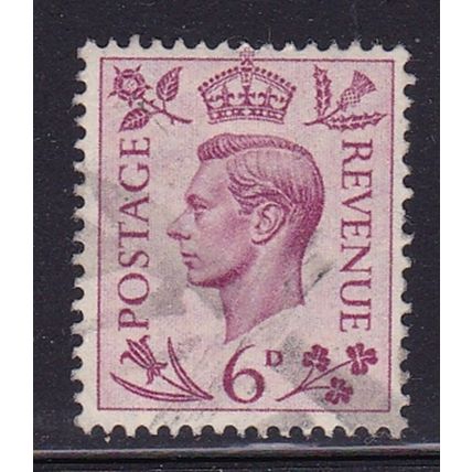 GB 1937-47 GEORGE VI 6d USED SG470