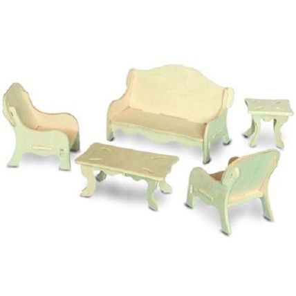 Woodcraft Construction Kit - High Quality - LIVING ROOM FURNITURE