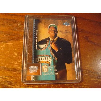 1996 Upper Deck, 2-Rc Cards, ROY ROGERS Rc, Grizzlies #131