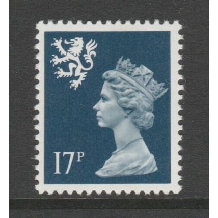 S58 17p Deep blue QUESTA SCOTLAND - Unmounted Mint