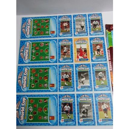 Burtons 1998 Wagon Wheels Football World Cup Dream Team Cards Set Empty Packet.
