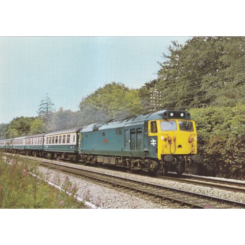 Colour Postcard - Class 50 Diesel Locomotive No 50.029 Renown