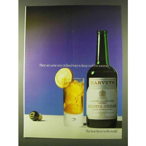 1979 Harvey's Bristol Cream Sherry Ad - Civilised Ways