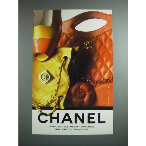 1989 Chanel Fashion Ad