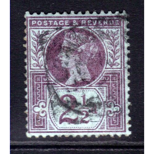 GB 1887 - 92 QV 2 1/2d Purple /Blue Victoria SG 201 ( H765 )