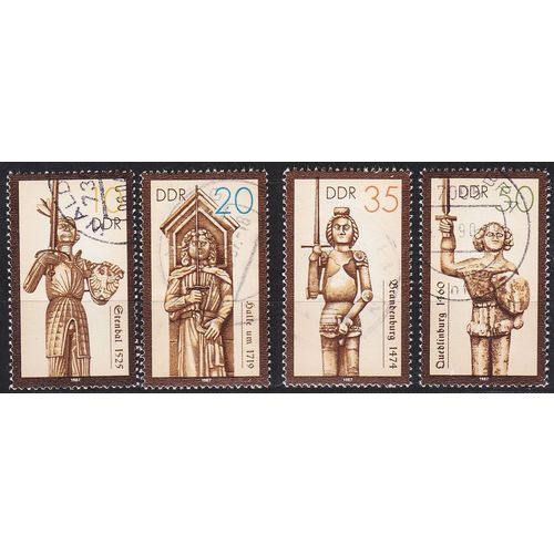 GERMANY DDR [1987] MiNr 3063-66 ( OO/used )
