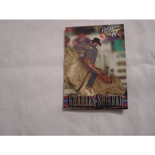 Charles Soileau 1995 High Gear Rodeo Silver base NO. 23