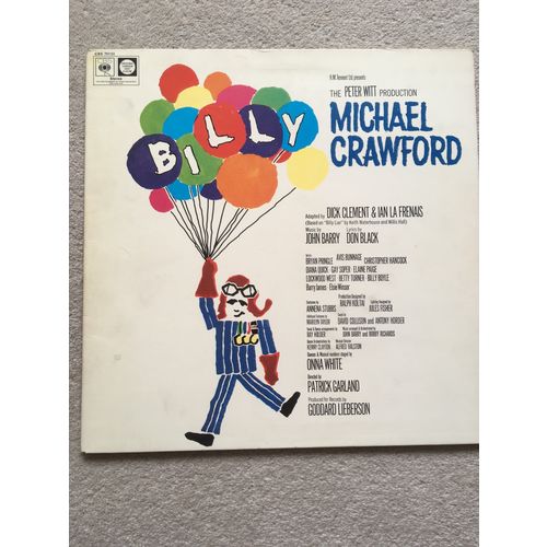 BILLY - ORIGINAL LONDON CAST (UK VINYL LP, 1974)
