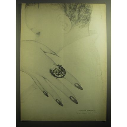 1959 Faberge Nail Polish Advertisement - A Faberge presentation