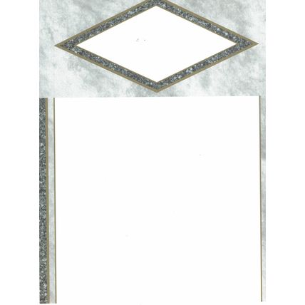 Gray Marble Tri-fold Brochure Paper Stationery 45 Pieces Promotion Craft 016