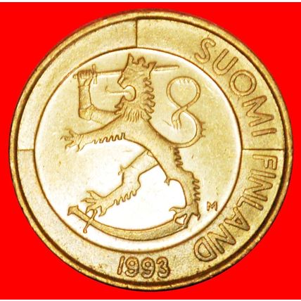 LION (1993-2001): FINLAND ★ 1 MARK 1993M! LOW START! ★ NO RESERVE!