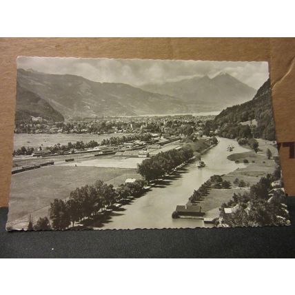mit niesen, INTERLAKEN, SWITZERLAND unused postcard RP =