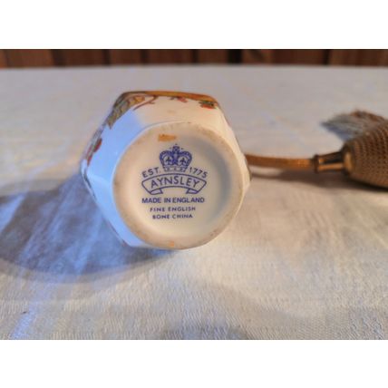 Vintage / Collectible, Aynsley, Bone China, Perfume Dispenser / Sprayer - Tested